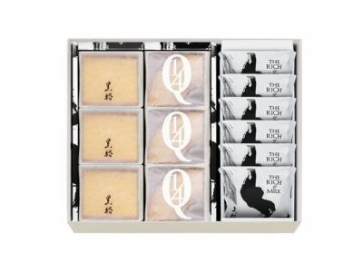 黒船カステラbebe(3個)・クアルトバウム(3個)・ザ リッチ アンド ミルク(6枚)の詰め合わせ