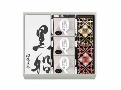 黒船カステラ・クアルトバウム ショコラ(3個)・ノボタイル フレイズ(12枚)の詰め合わせ